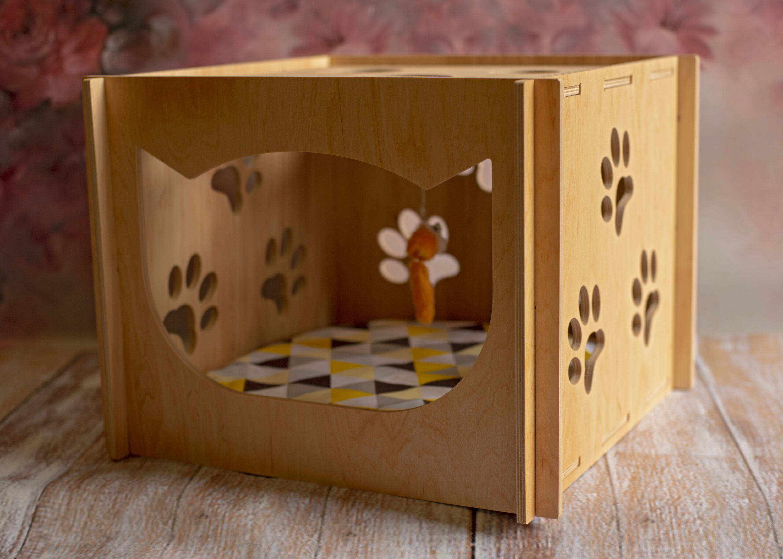 Toy House For Kittens