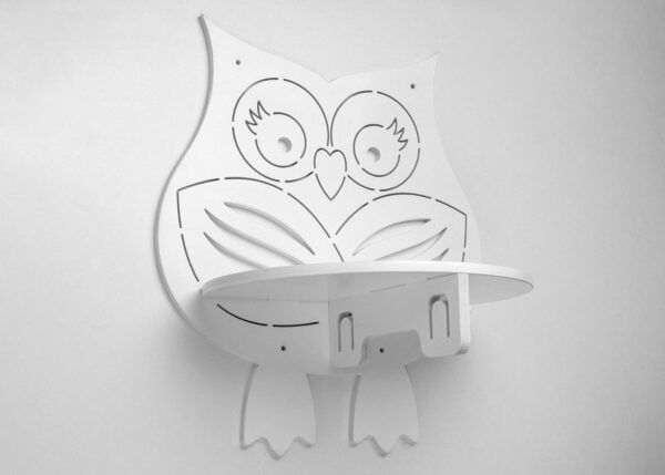 Owl With Shelf - Image 2
