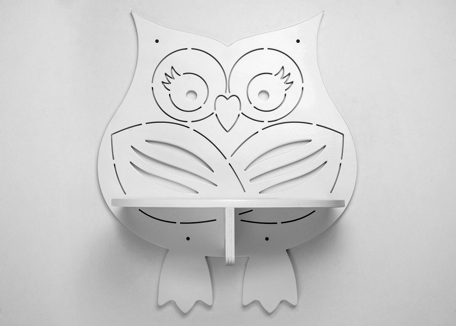 Owl With Shelf